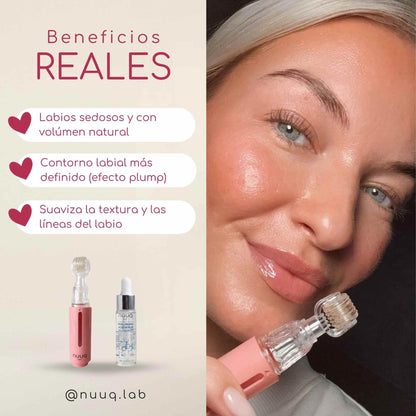 Voluminizador de labios con sérum de ácido hialurónico, ¡di adiós a los labios delgados! · Hydra Elixir